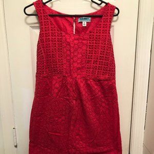 Old Navy Red Maternity Dress Sz M